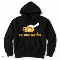 Rolling Fatties Cat Kitty Animal Pet Lovers Hoodie thumb 0