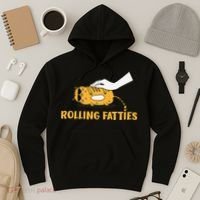 Rolling Fatties Cat Kitty Animal Pet Lovers Hoodie thumb 3