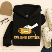 Rolling Fatties Cat Kitty Animal Pet Lovers Hoodie thumb 4