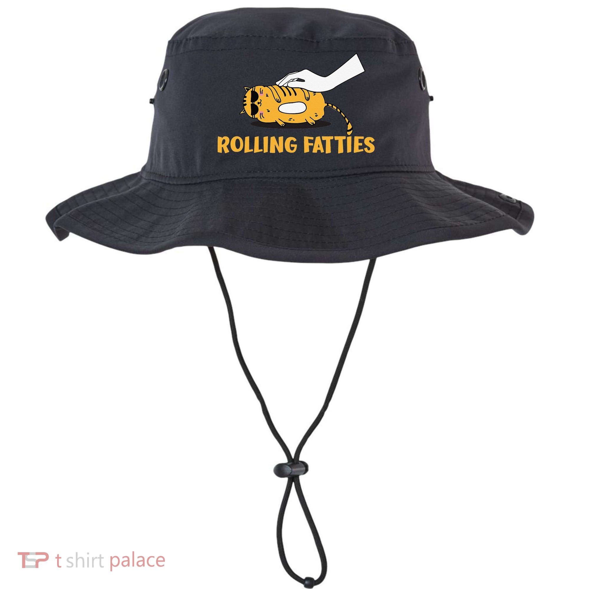 Rolling Fatties Cat Kitty Animal Pet Lovers Bucket Hat