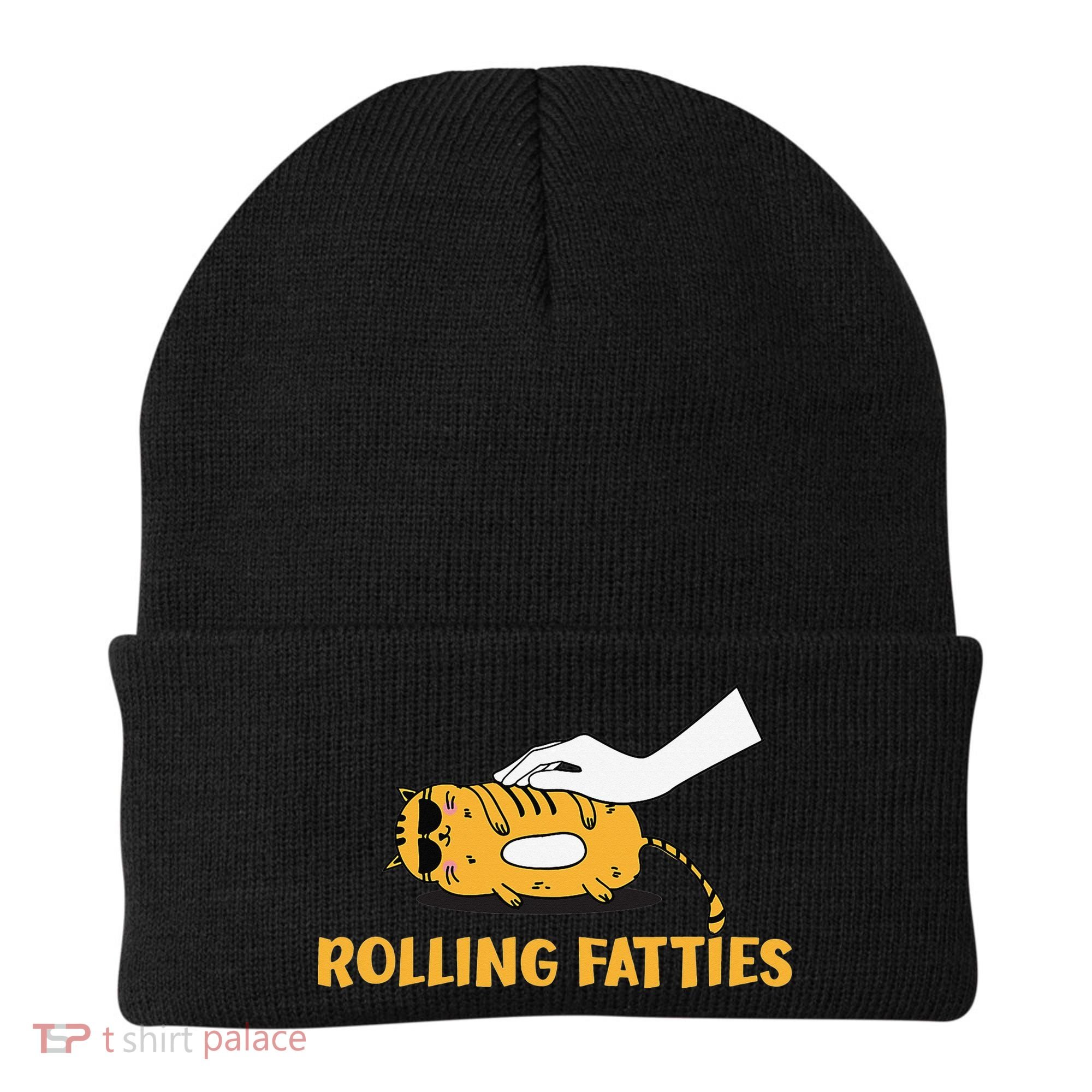 Rolling Fatties Cat Kitty Animal Pet Lovers Beanie