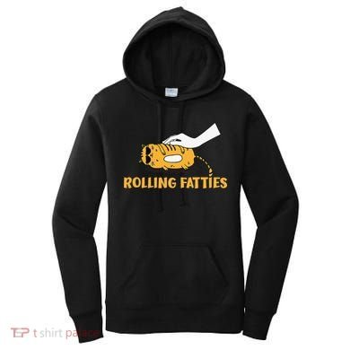 Rolling Fatties Cat Kitty Animal Pet Lovers Women's Hoodie