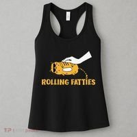 Rolling Fatties Cat Kitty Animal Pet Lovers Women's Tank Top thumb 3