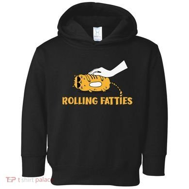 Rolling Fatties Cat Kitty Animal Pet Lovers Toddler Hoodie
