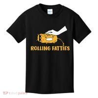 Rolling Fatties Cat Kitty Animal Pet Lovers Kids T-Shirt thumb 0