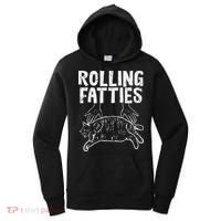Rolling Fatties Cat Funny Fat Kitten Women's Hoodie thumb 0