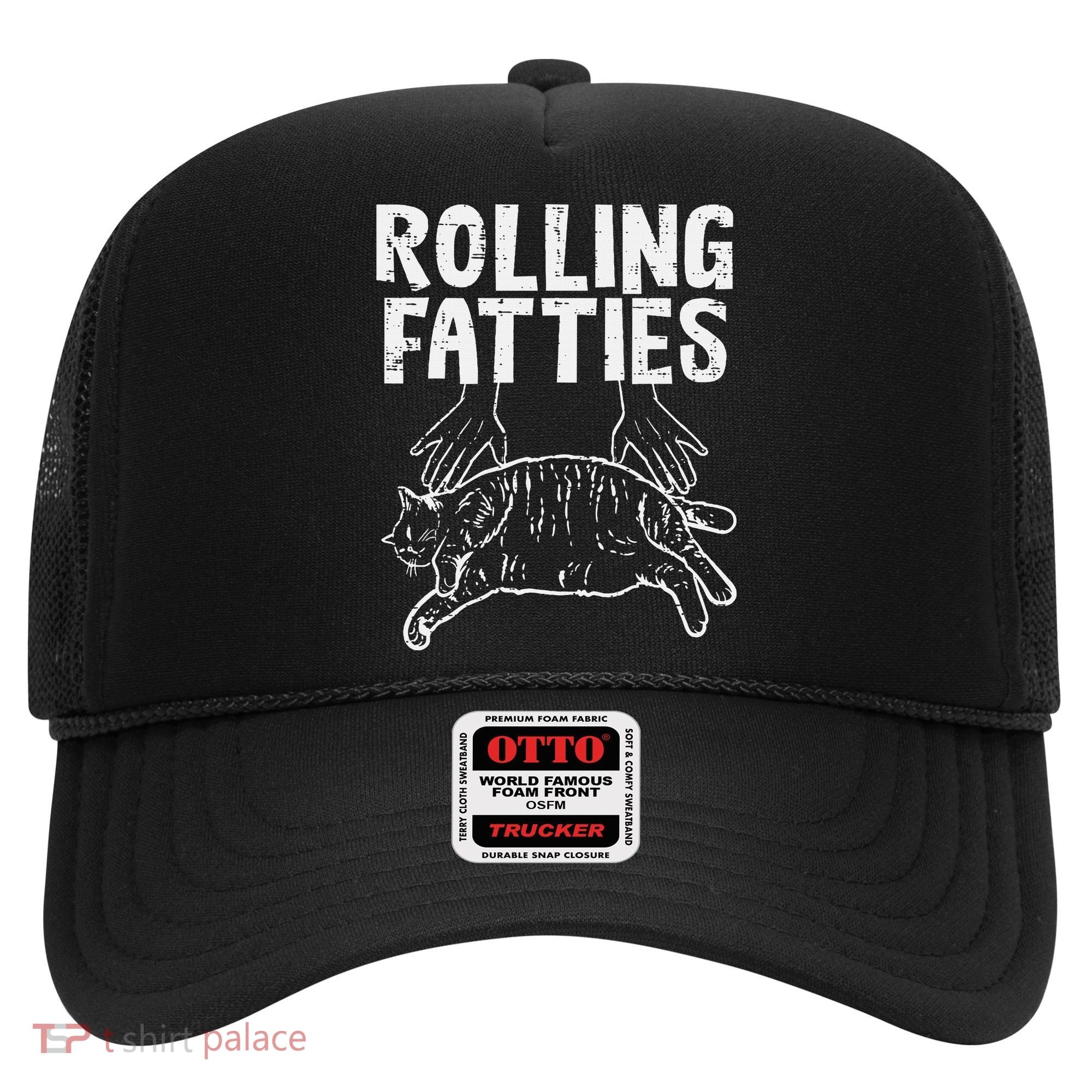 Rolling Fatties Cat Funny Fat Kitten Hat