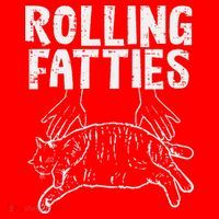 Rolling Fatties Cat Funny Fat Kitten Santa Hat thumb 1