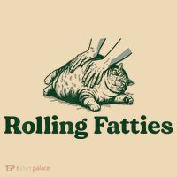 Rolling Fatties Cat Tote Bag thumb 4