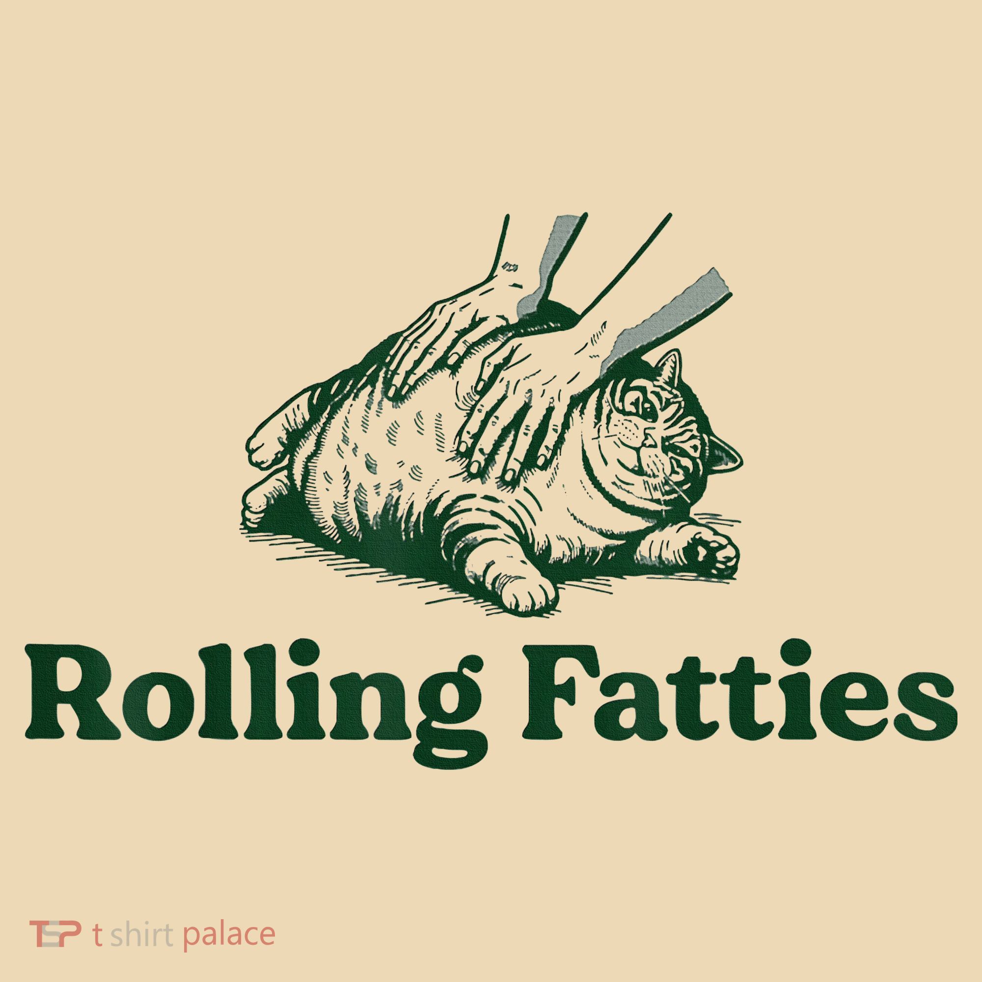 Rolling Fatties Cat Tote Bag