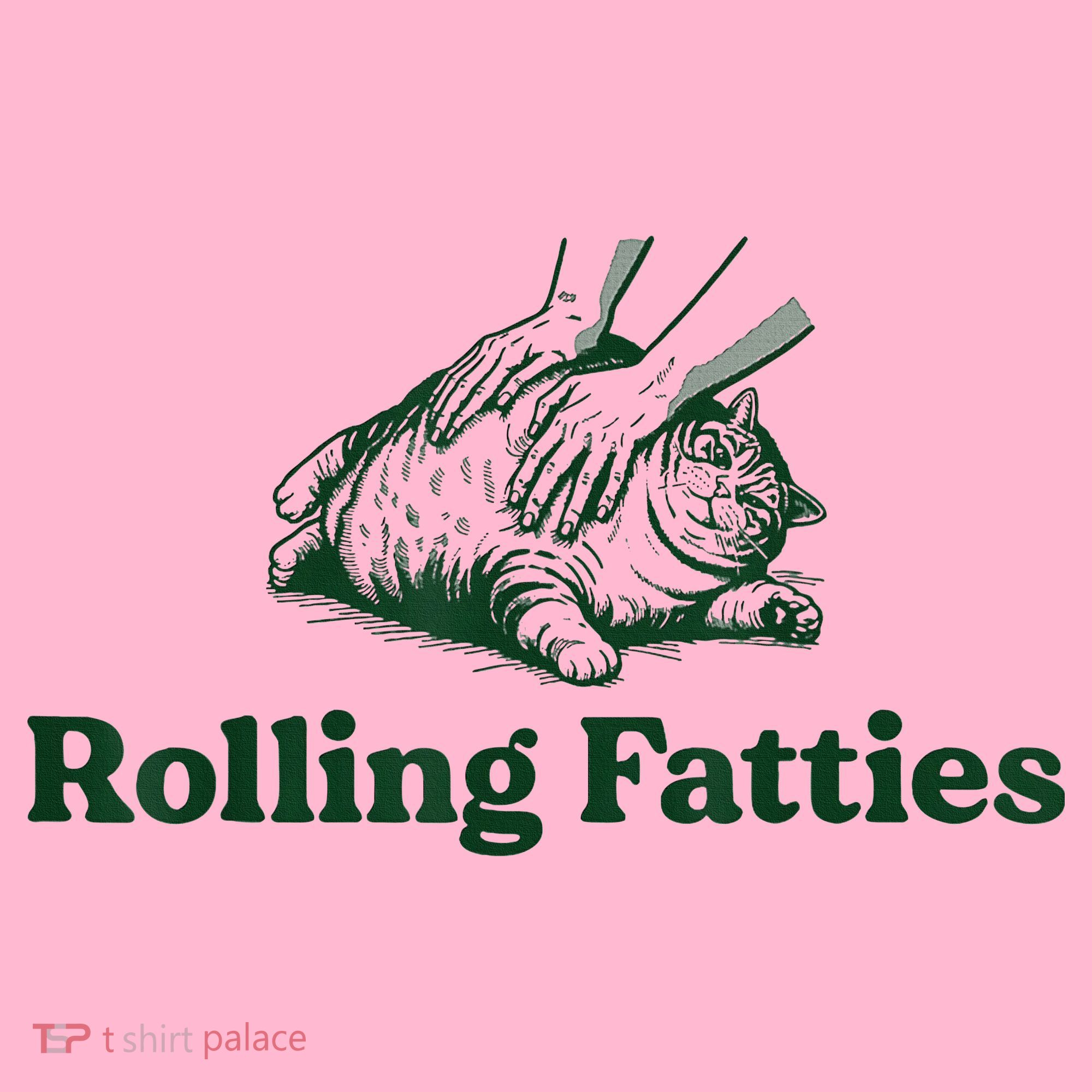Rolling Fatties Cat Coaster
