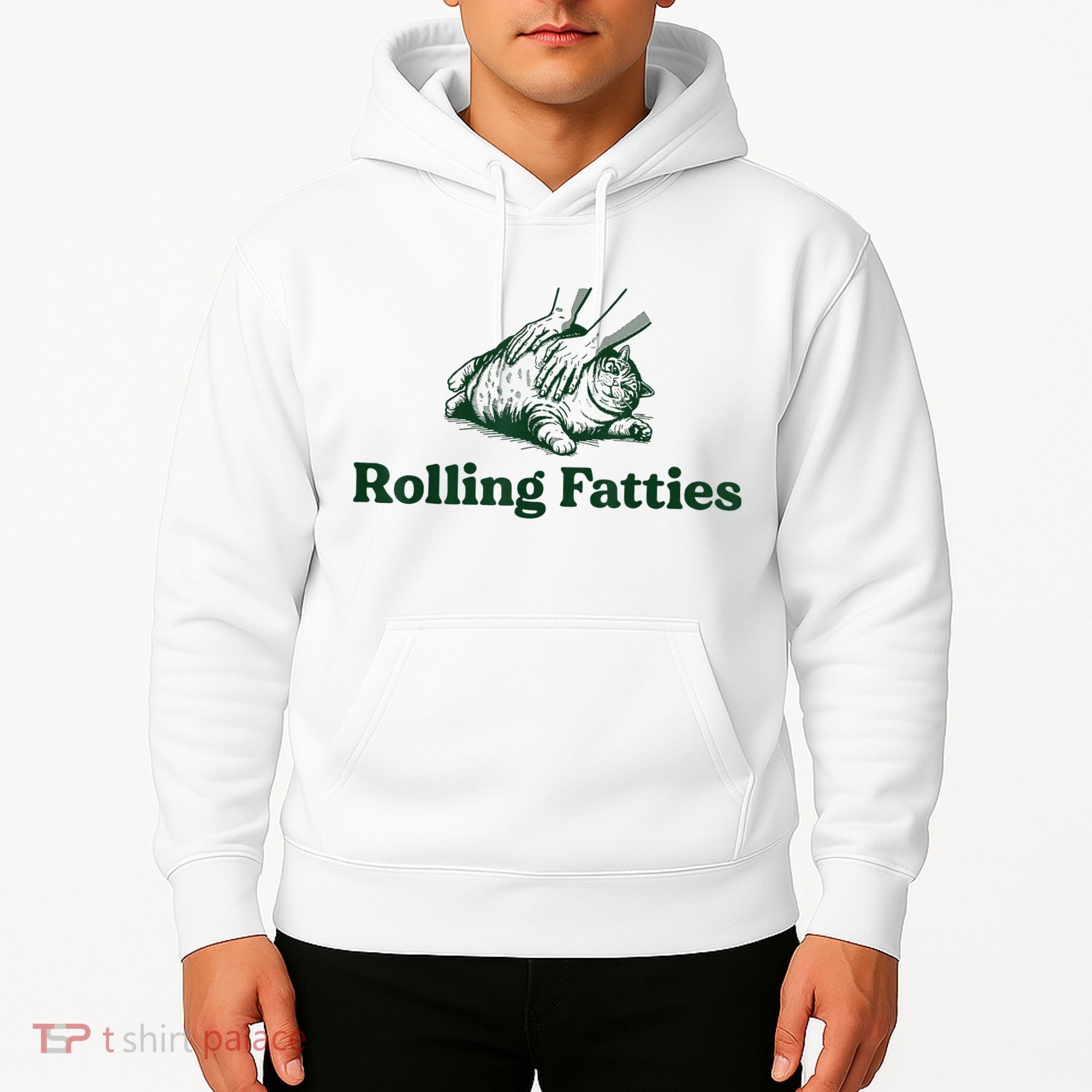 Rolling Fatties Cat Hoodie