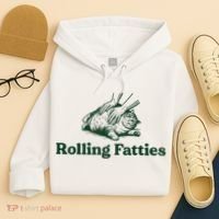 Rolling Fatties Cat Hoodie thumb 4