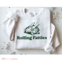 Rolling Fatties Cat Sweatshirt thumb 2