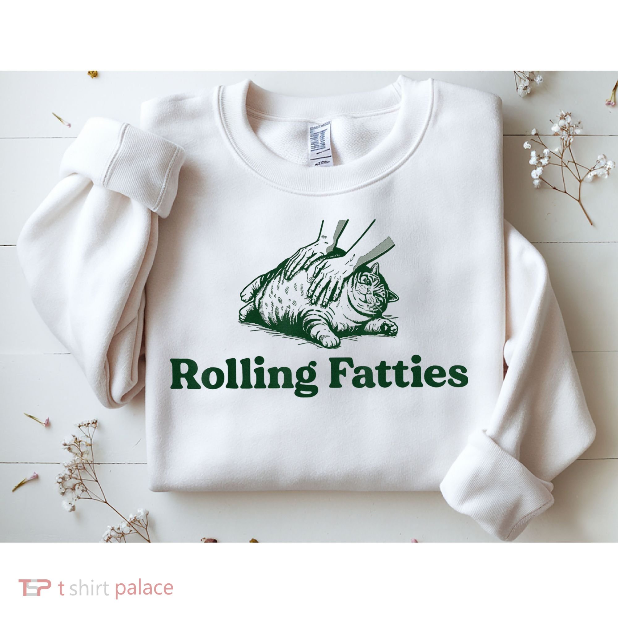 Rolling Fatties Cat Sweatshirt