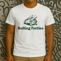Rolling Fatties Cat T-Shirt thumb 3