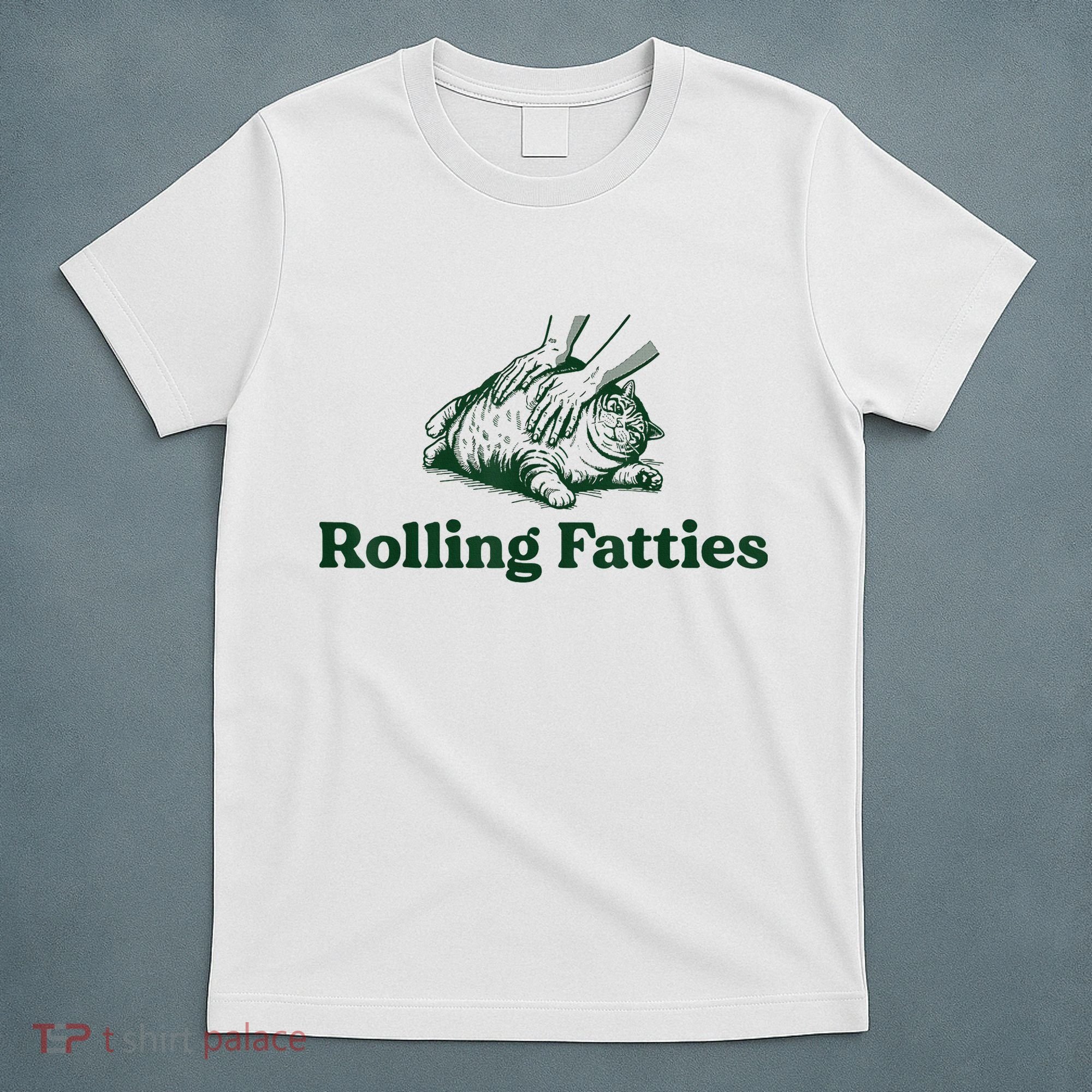 Rolling Fatties Cat T-Shirt