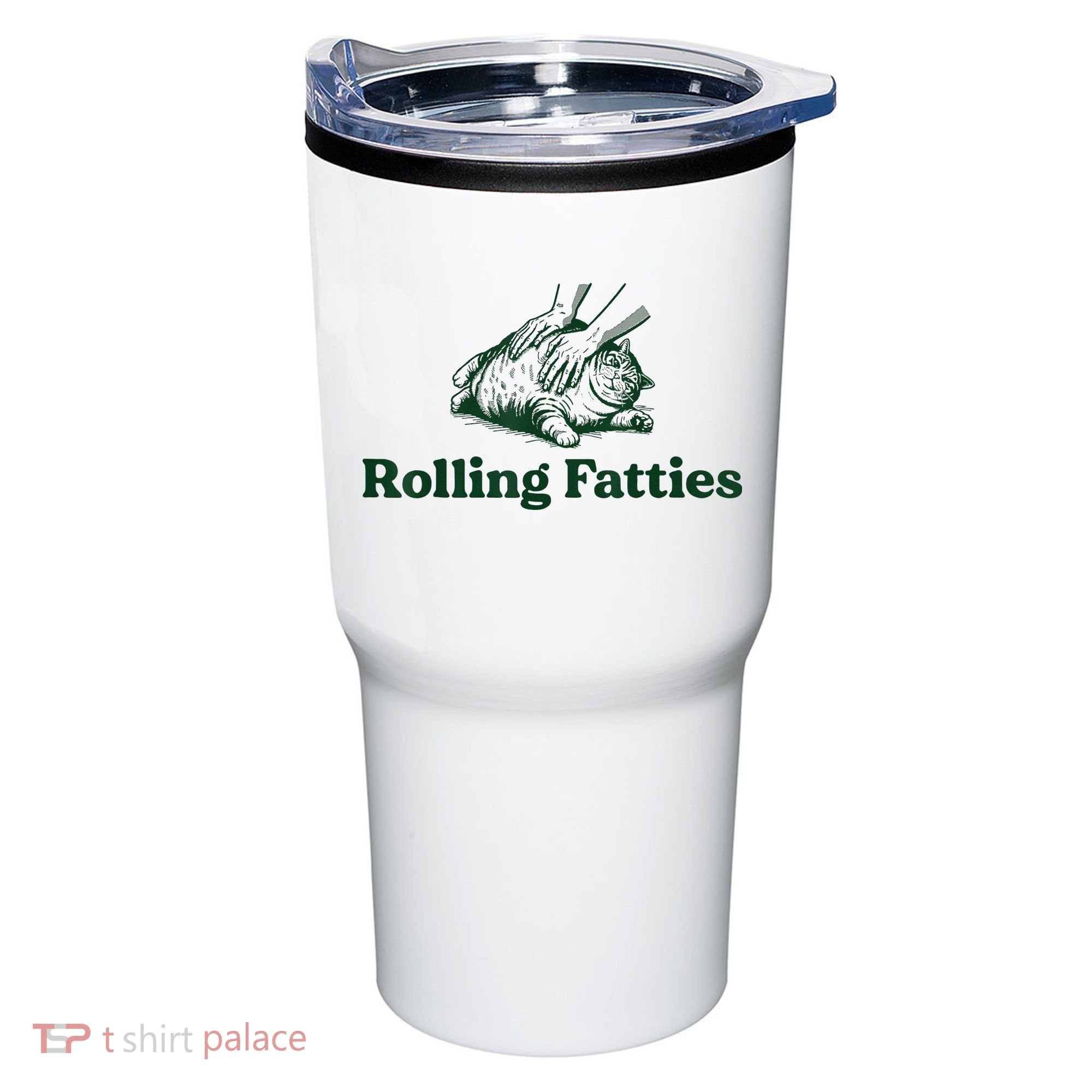 Rolling Fatties Cat Tumbler