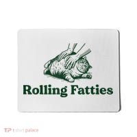Rolling Fatties Cat Mousepad thumb 0