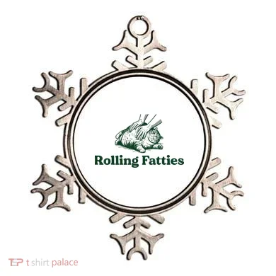 Rolling Fatties Cat Ornament