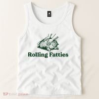 Rolling Fatties Cat Tank Top thumb 2