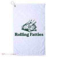 Rolling Fatties Cat Golf Towel thumb 0