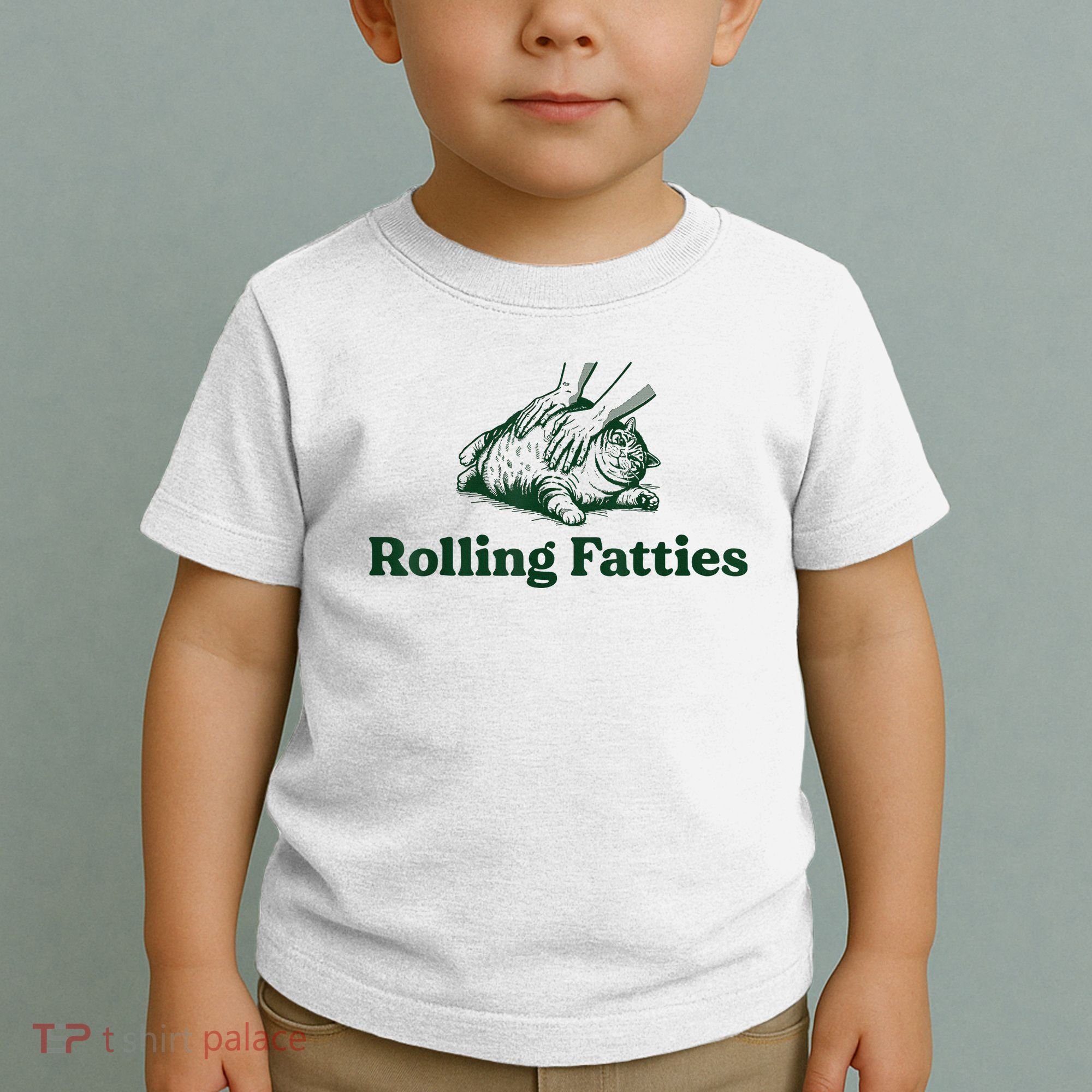 Rolling Fatties Cat Toddler T-Shirt