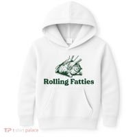 Rolling Fatties Cat Kids Hoodie thumb 0