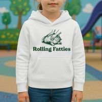Rolling Fatties Cat Kids Hoodie thumb 3