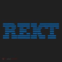 Rekt Funny Crypto Down Bad Parody Women's Sweatshirt thumb 2