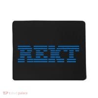 Rekt Funny Crypto Down Bad Parody Mousepad thumb 0
