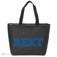 Rekt Funny Crypto Down Bad Parody Tote Bag thumb 0