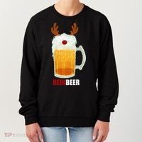 Reinbeer Funny Christmas Holiday Beer Lover Women's Sweatshirt thumb 0