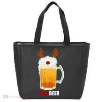 Reinbeer Funny Christmas Holiday Beer Lover Tote Bag thumb 0