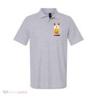 Reinbeer Funny Christmas Holiday Beer Lover Polo thumb 0