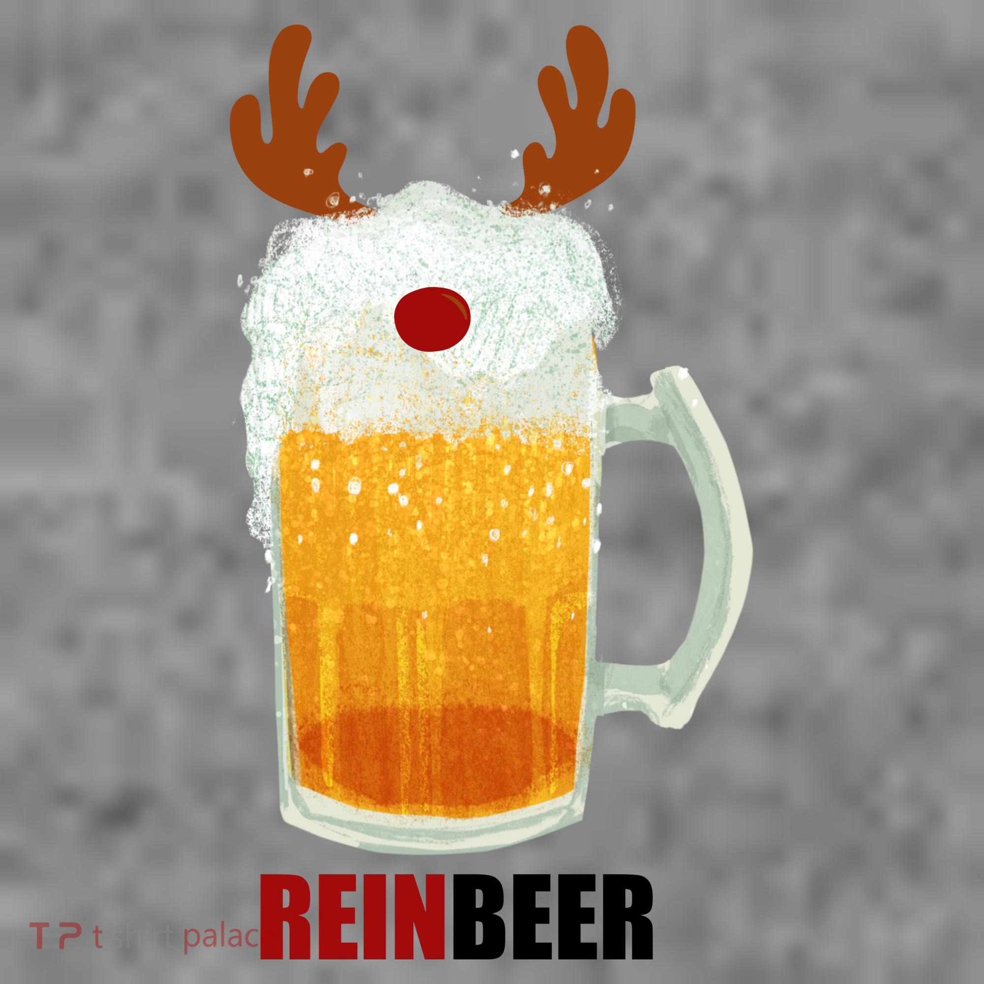 Reinbeer Funny Christmas Holiday Beer Lover Women's Hoodie