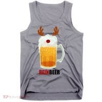 Reinbeer Funny Christmas Holiday Beer Lover Tank Top thumb 0