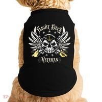 Retro Flight Deck Veteran Skull Naval Aviation Doggie Tank thumb 0