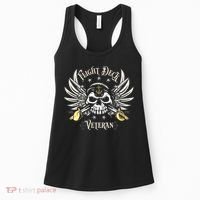 Retro Flight Deck Veteran Skull Naval Aviation Women's Tank Top thumb 0