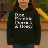 Ron Frankie Derrick & Honey Kids Hoodie thumb 3