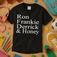 Ron Frankie Derrick & Honey Kids T-Shirt thumb 3