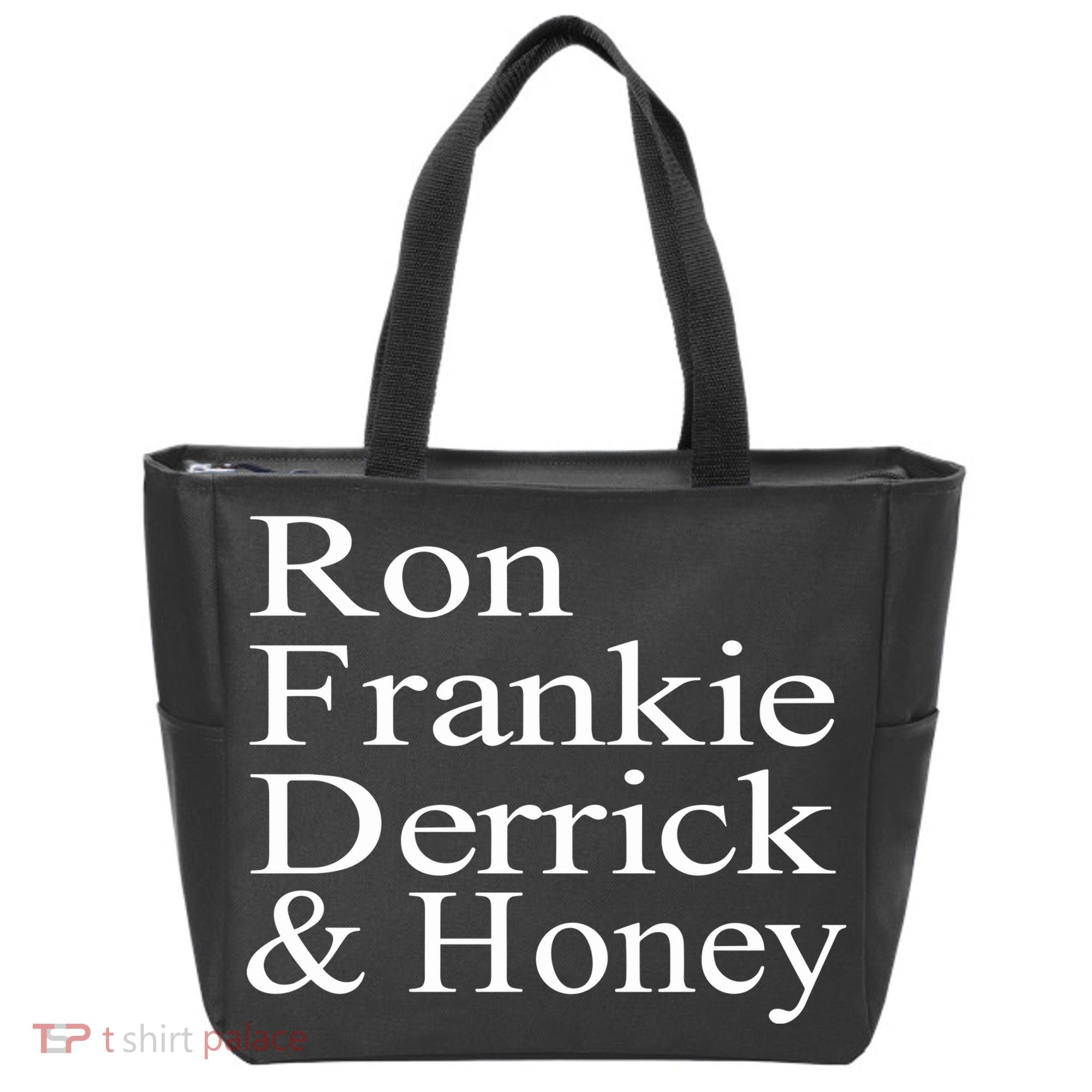 Ron Frankie Derrick & Honey Tote Bag