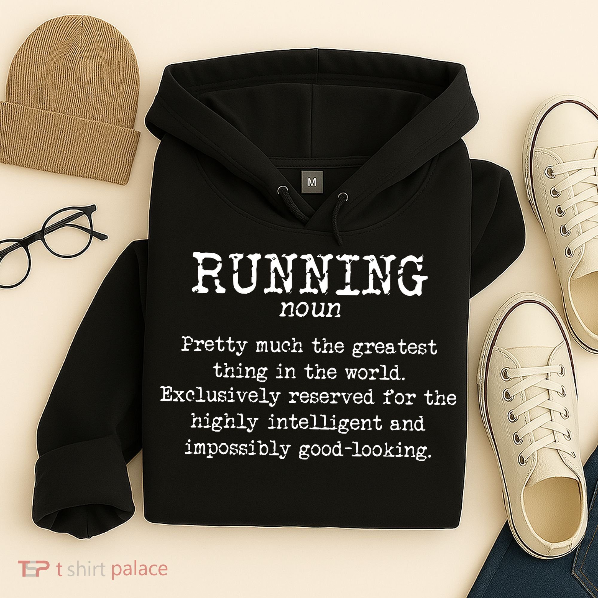 Running Funny Definition Funny 5k Marathon Runner Hoodie