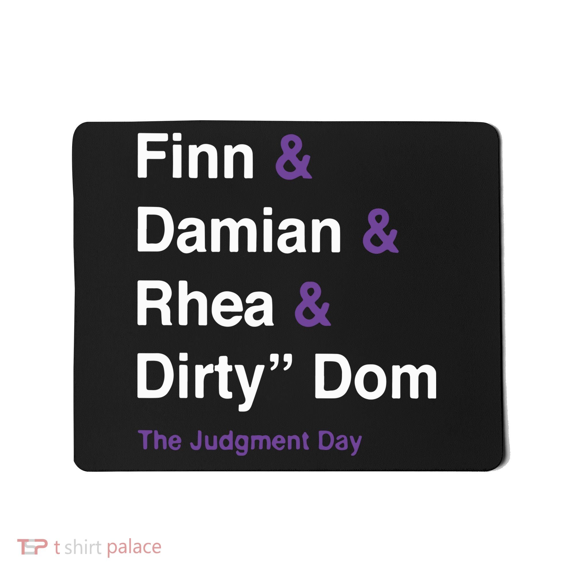 Rtruth Finn Damian Rhea Dirty Dom The Judgment Day Mousepad