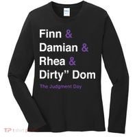 Rtruth Finn Damian Rhea Dirty Dom The Judgment Day Women's Long Sleeve Shirt thumb 0