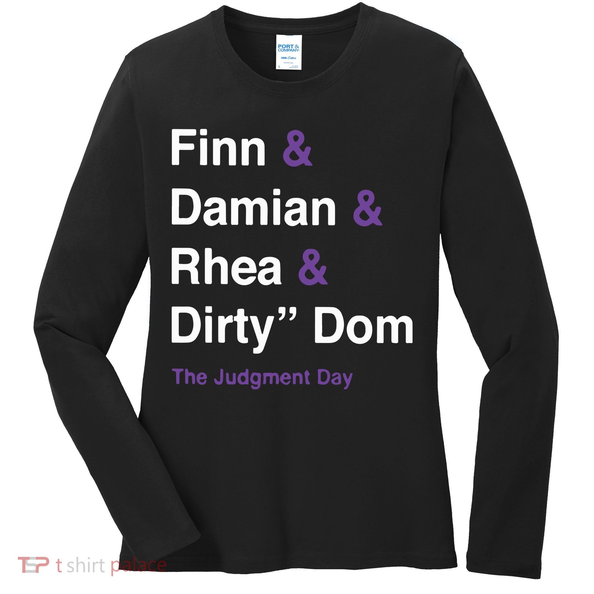 Rtruth Finn Damian Rhea Dirty Dom The Judgment Day Women's Long Sleeve Shirt