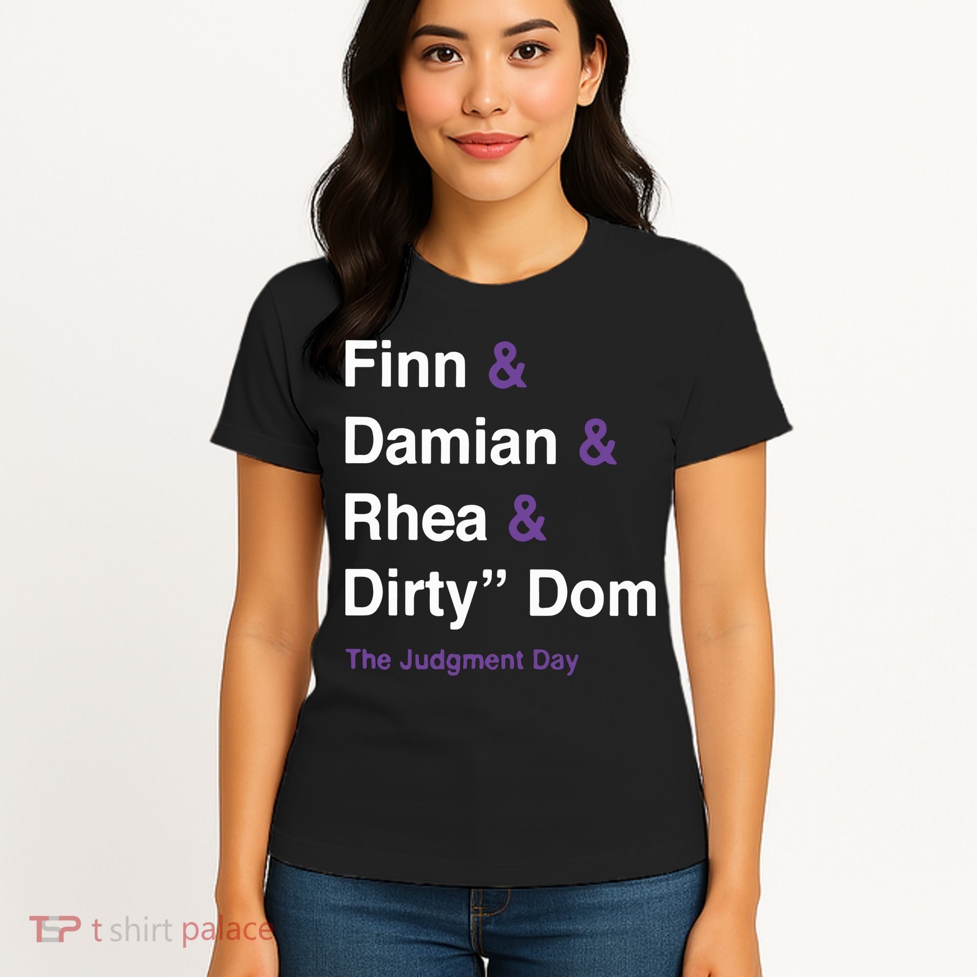 Rtruth Finn Damian Rhea Dirty Dom The Judgment Day Women's T-Shirt