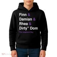 Rtruth Finn Damian Rhea Dirty Dom The Judgment Day Kids Hoodie thumb 4