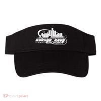 Retro Futuristic Detroit Michigan Skyline Logo Visor thumb 0
