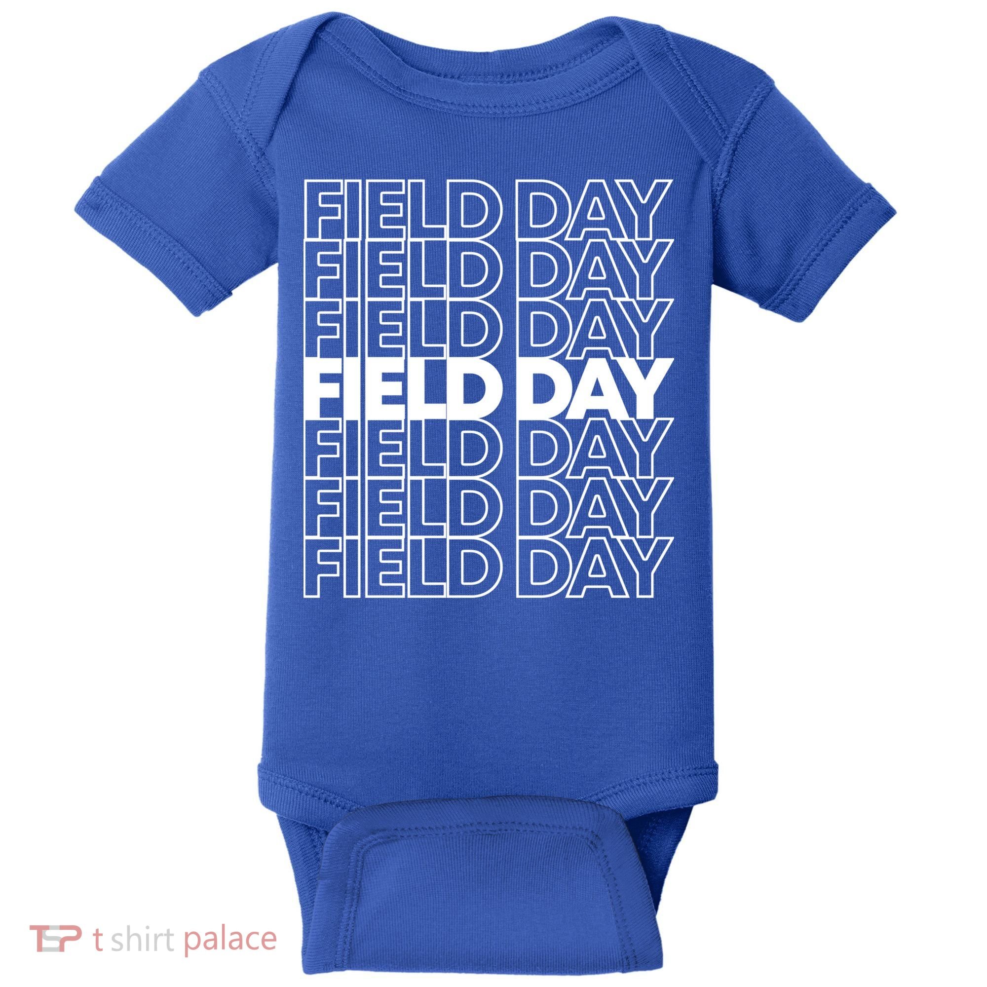 Retro Field Day Gift Baby Bodysuit